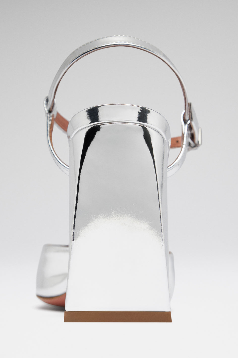 Charlotte Pump 95 Silver Mirror