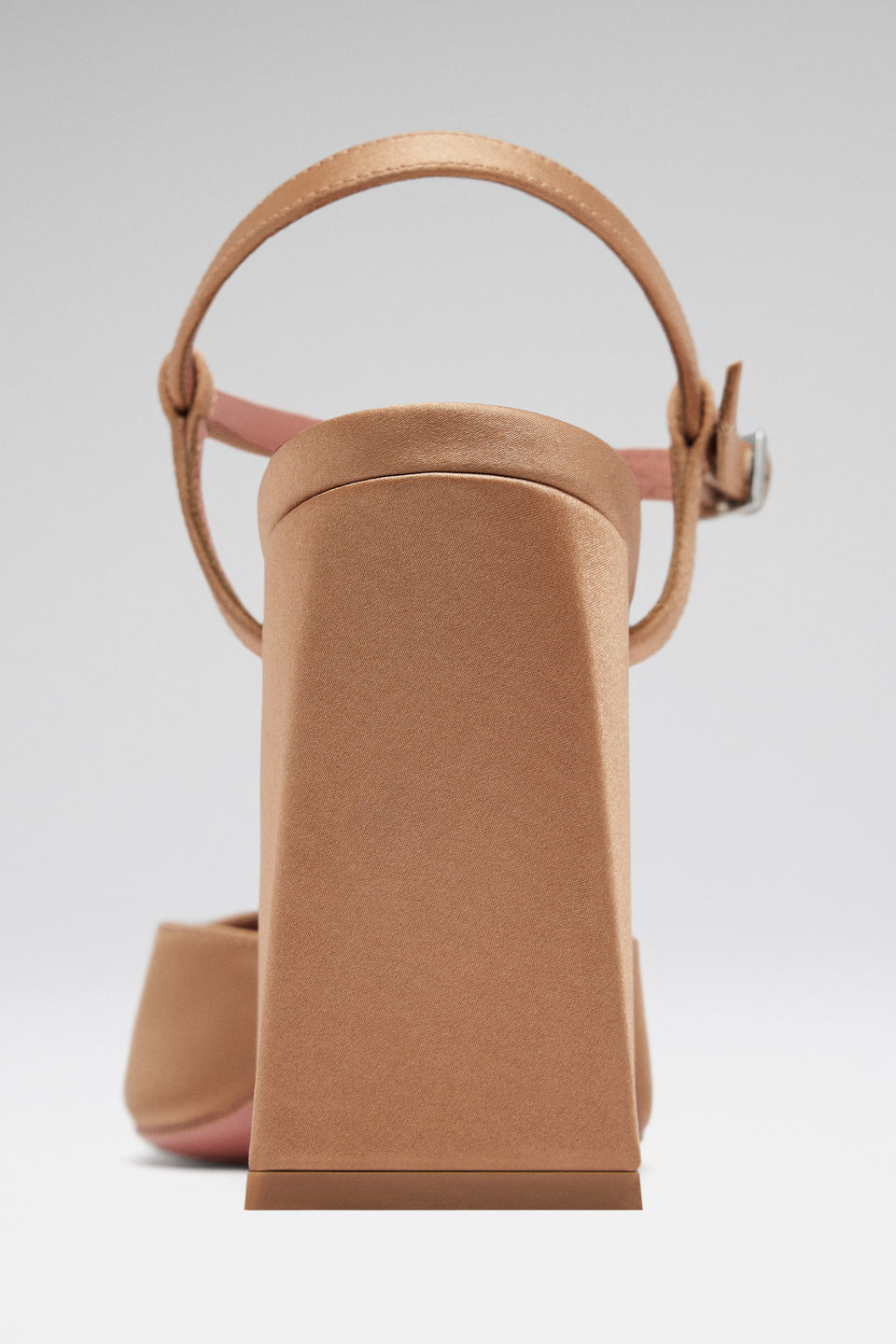 Charlotte Pump Latte Satin