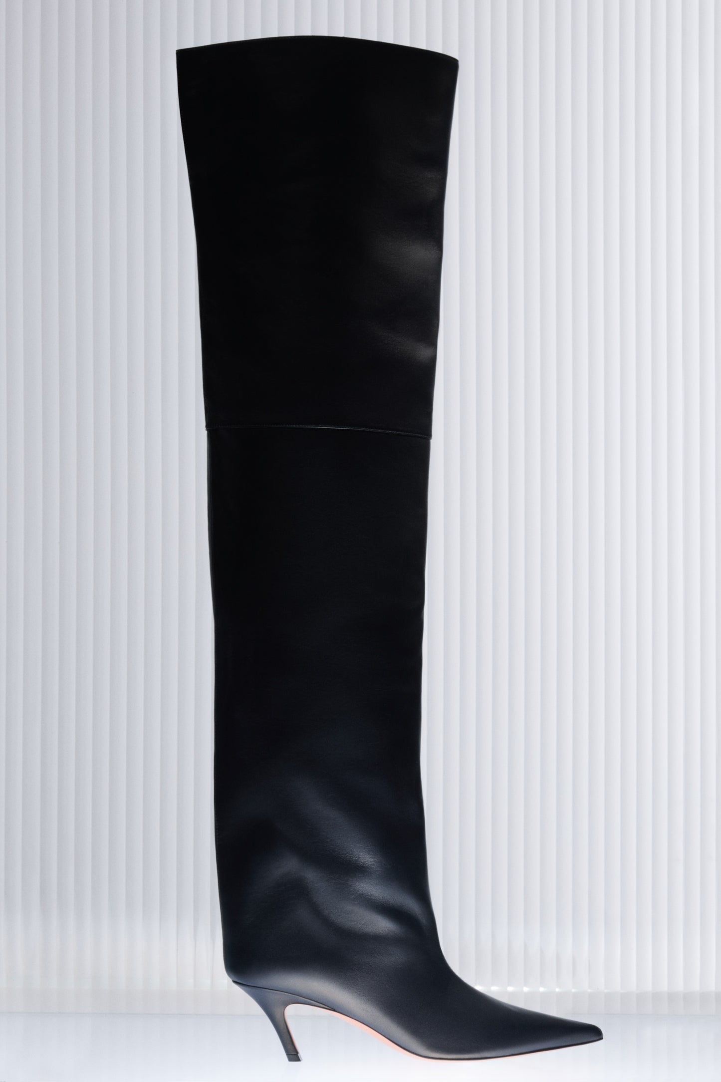 Fiona Thigh High Boot 60 Black Nappa