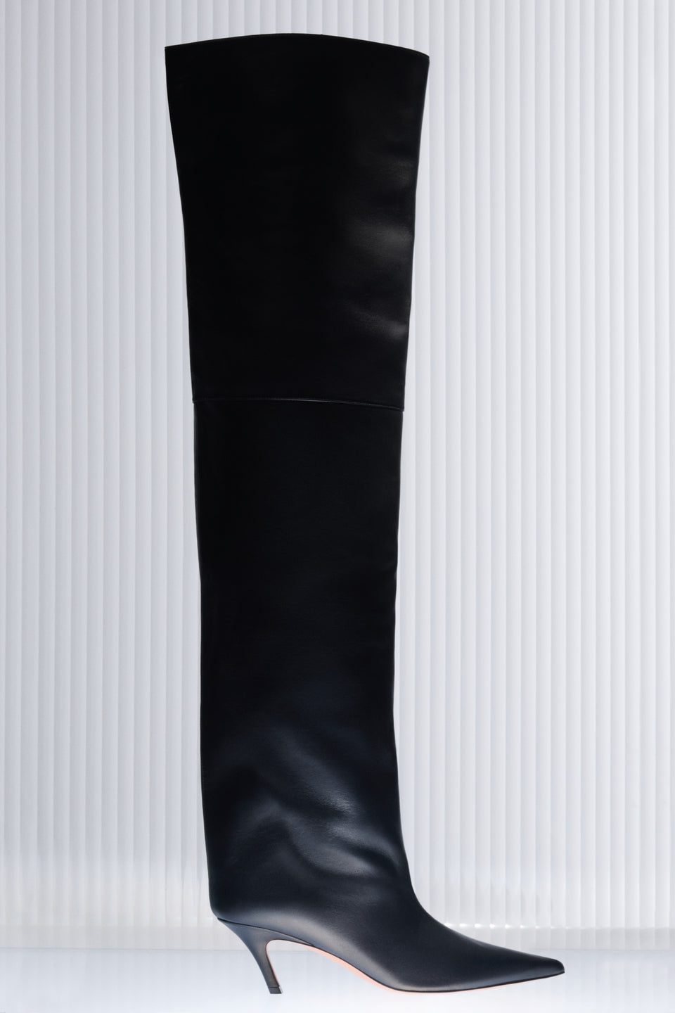 Fiona Thigh High Boot 60 Black Nappa