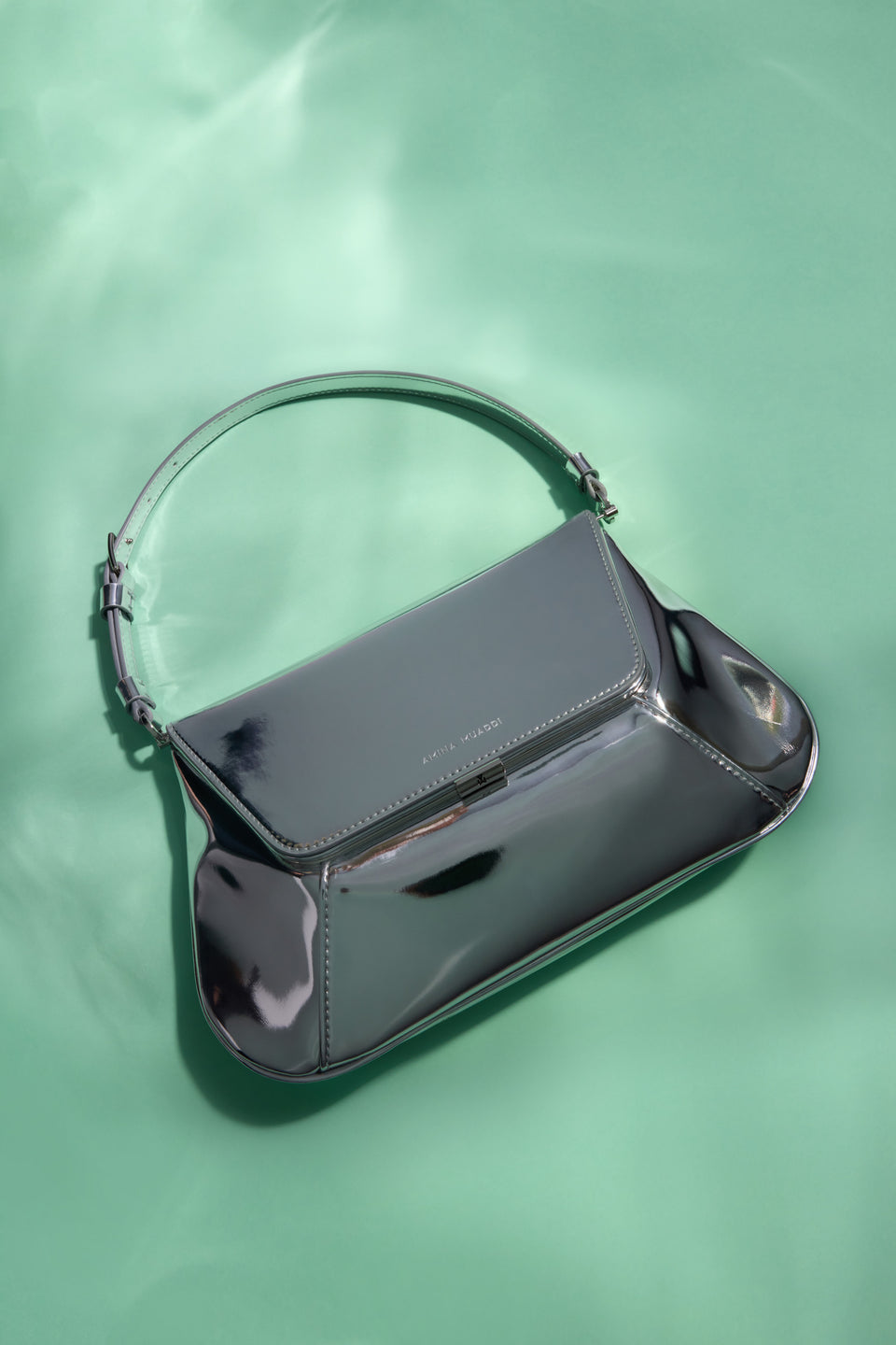 Ami Shoulder Bag Silver Mirror