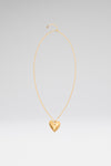 Heartbreaker Necklace With Gold Base