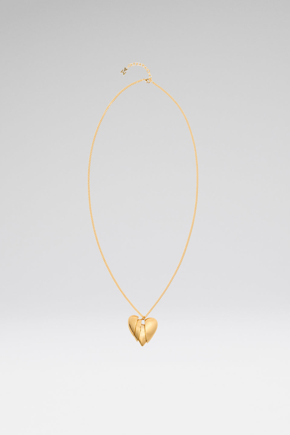 Heartbreaker Necklace With Gold Base