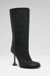 Liya Boot 95 Black Grainy Leather