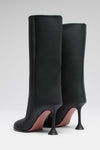 Liya Boot 95 Black Grainy Leather