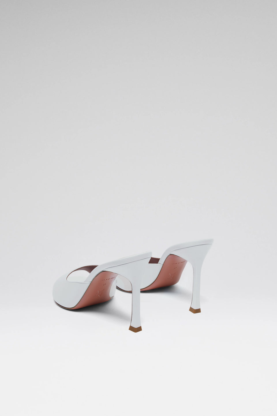 Alexa Slipper 95 White Nappa