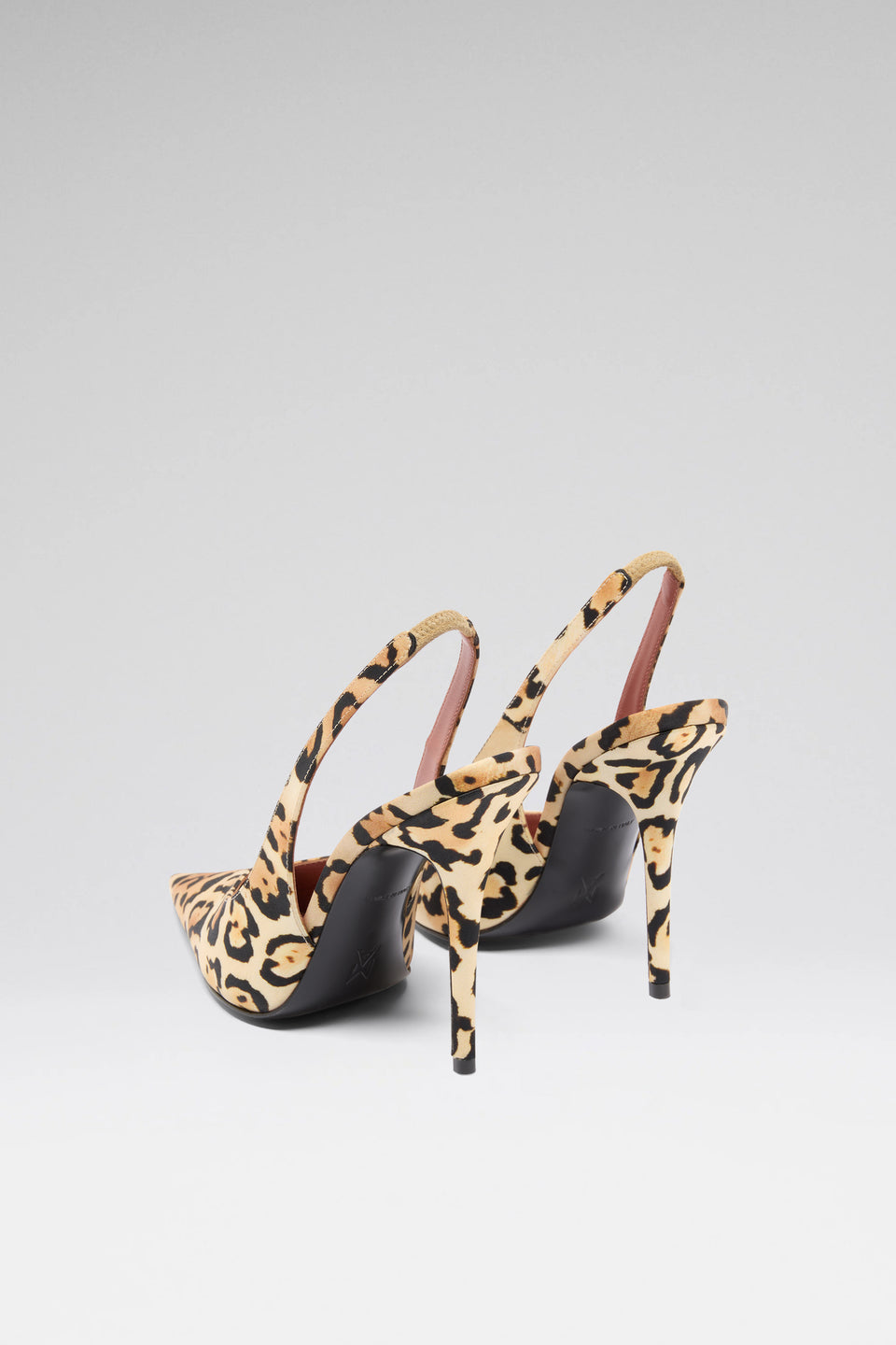 Anok Sling 105 Leopard Print Satin