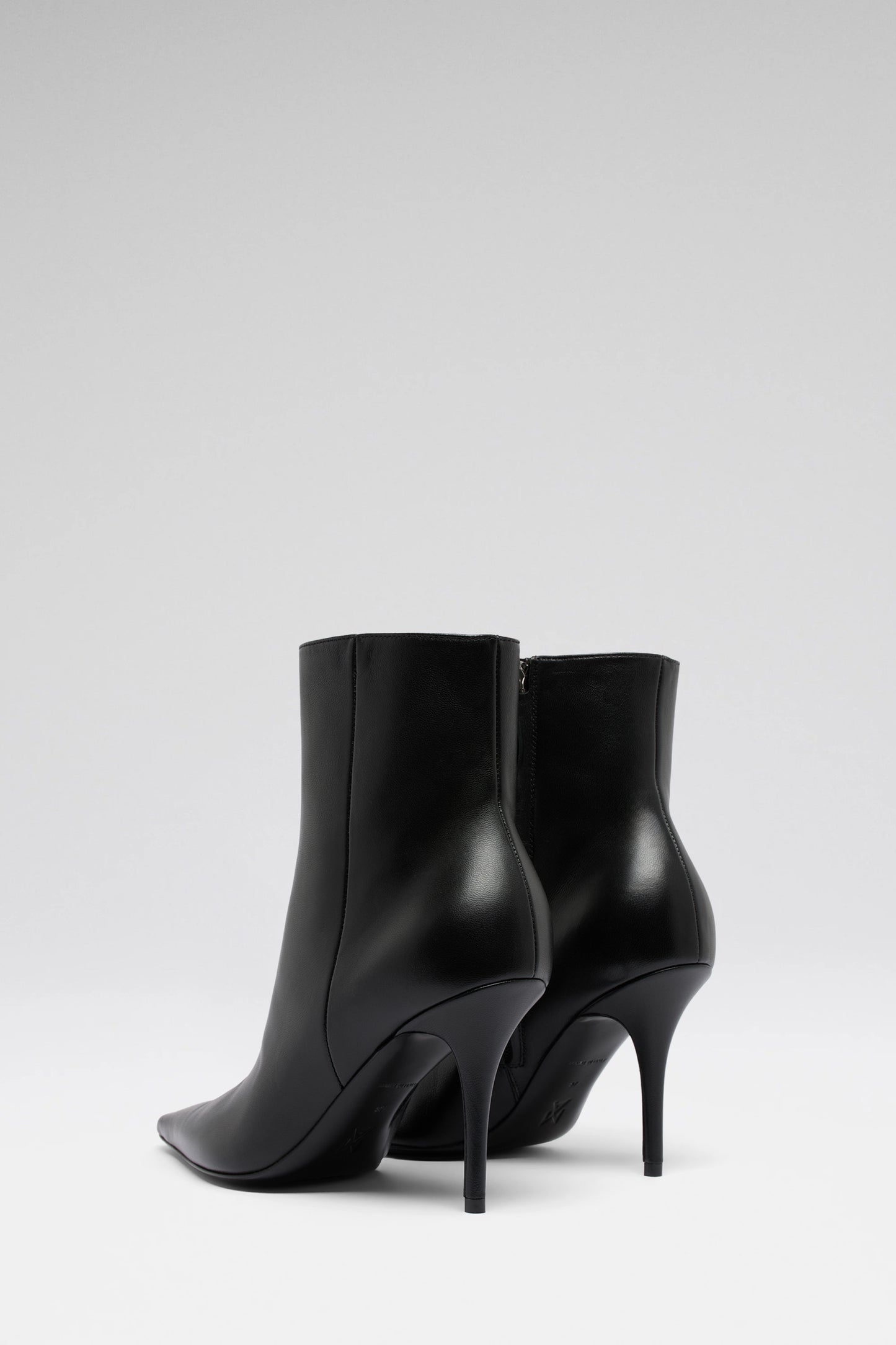 Barbara Bootie 90 Black Nappa