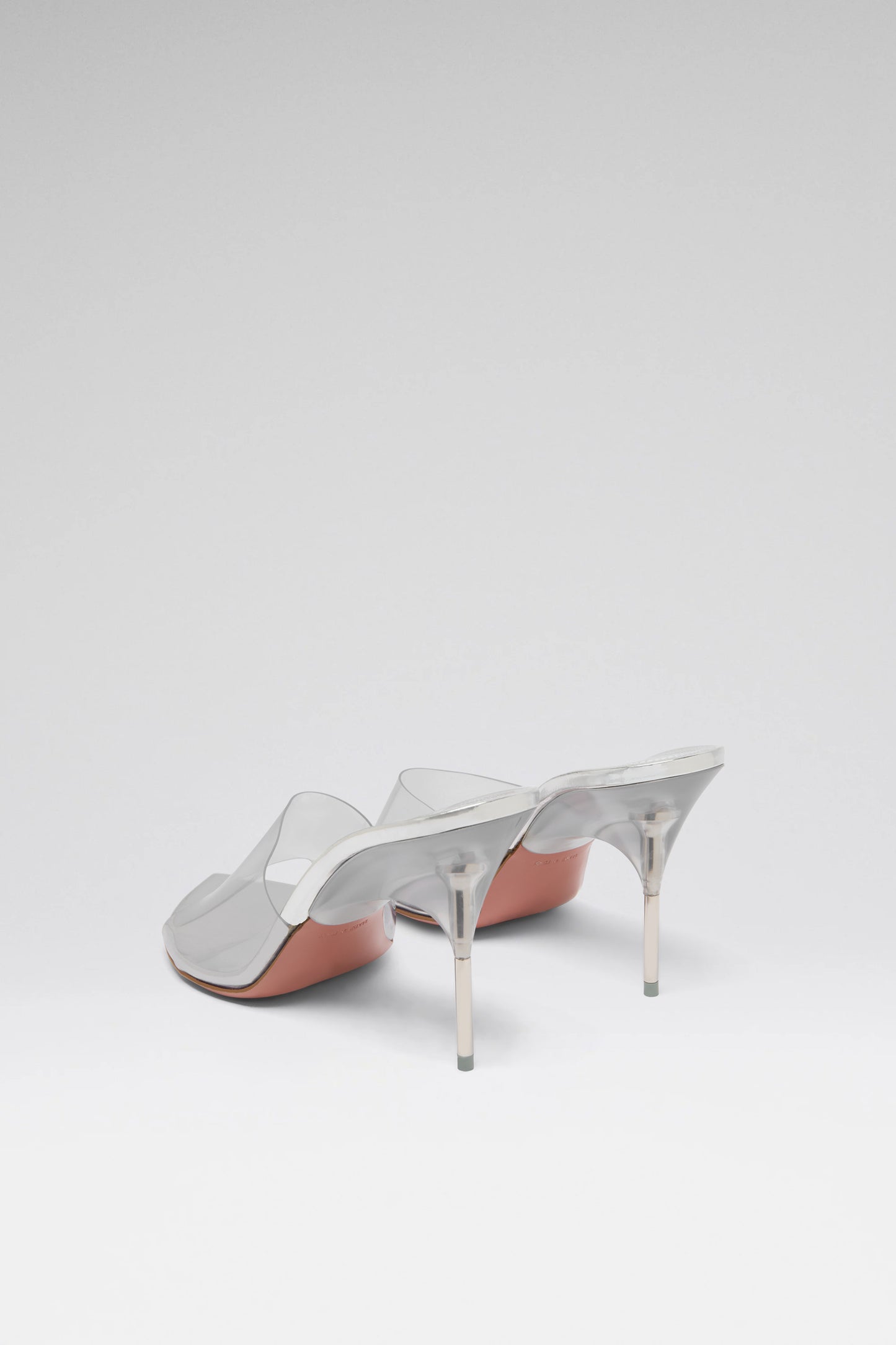 BIANCA GLASS SLIPPER 95 TRANSPARENT PVC