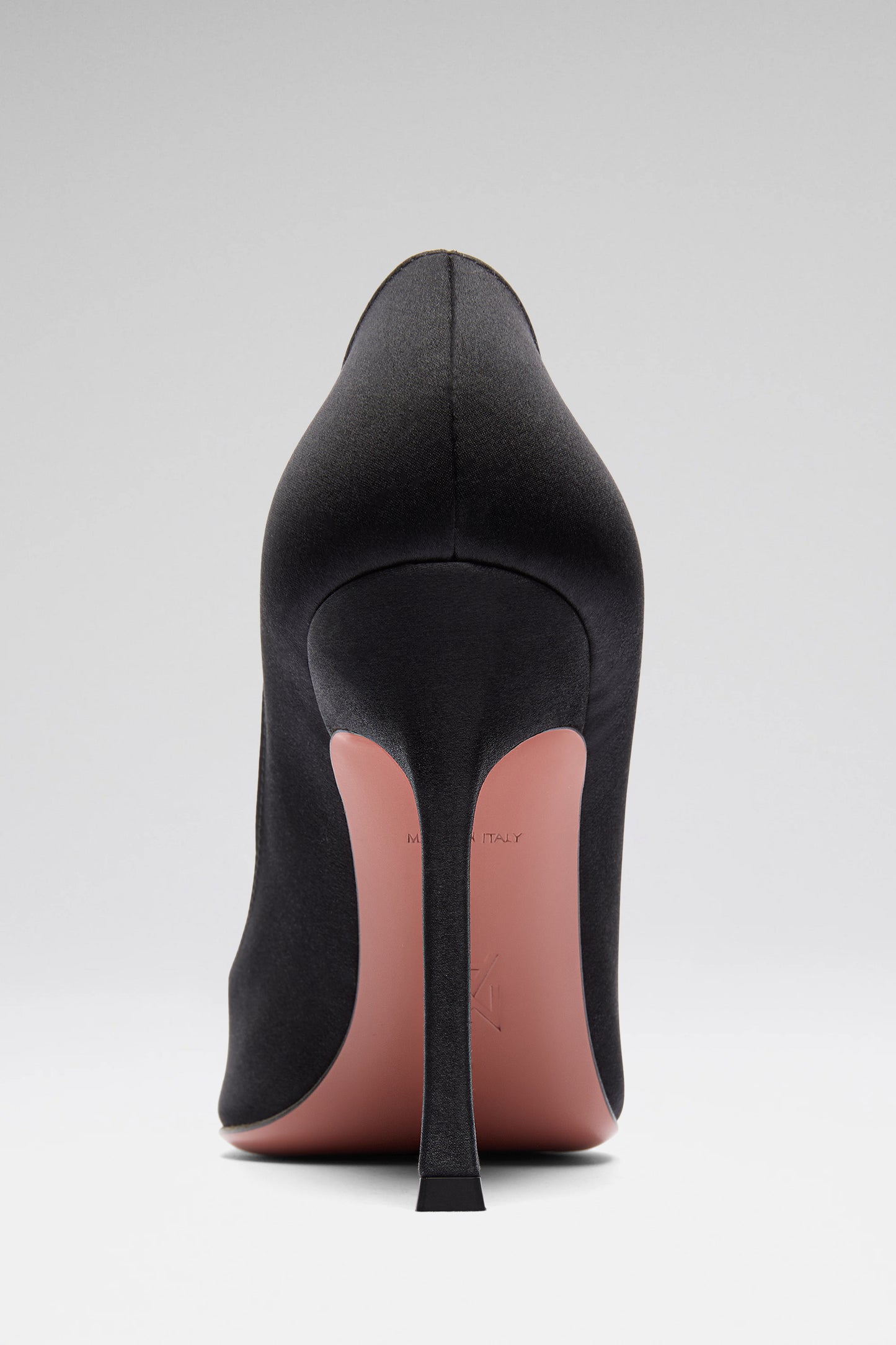 Camelia Pump 105 Black Satin And White Buckle