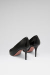 Julianne Peep Toe Pump Black Nappa