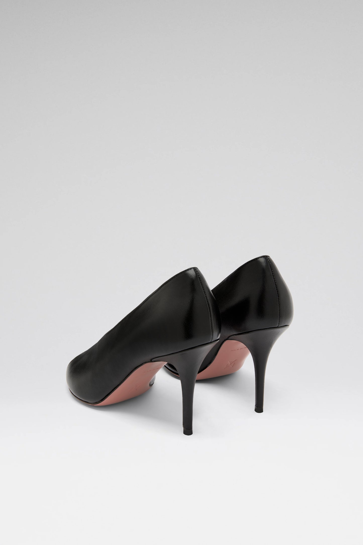 Julianne Peep Toe Pump Black Nappa