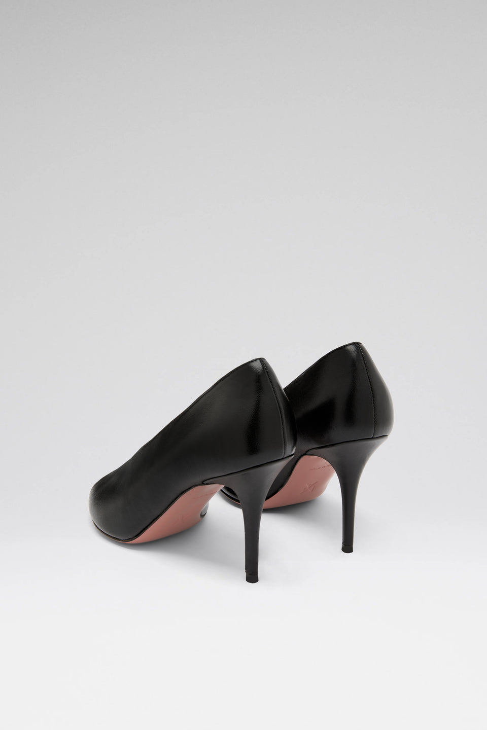 Julianne Peep Toe Pump Black Nappa