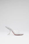 Taylor Glass Slipper 90 Transparent Pvc