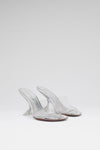 Taylor Glass Slipper 90 Transparent Pvc