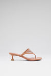 Cameron Crystal Net Sandal Latte Nappa