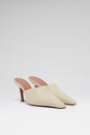Jamie Mule 80 Almond Nappa