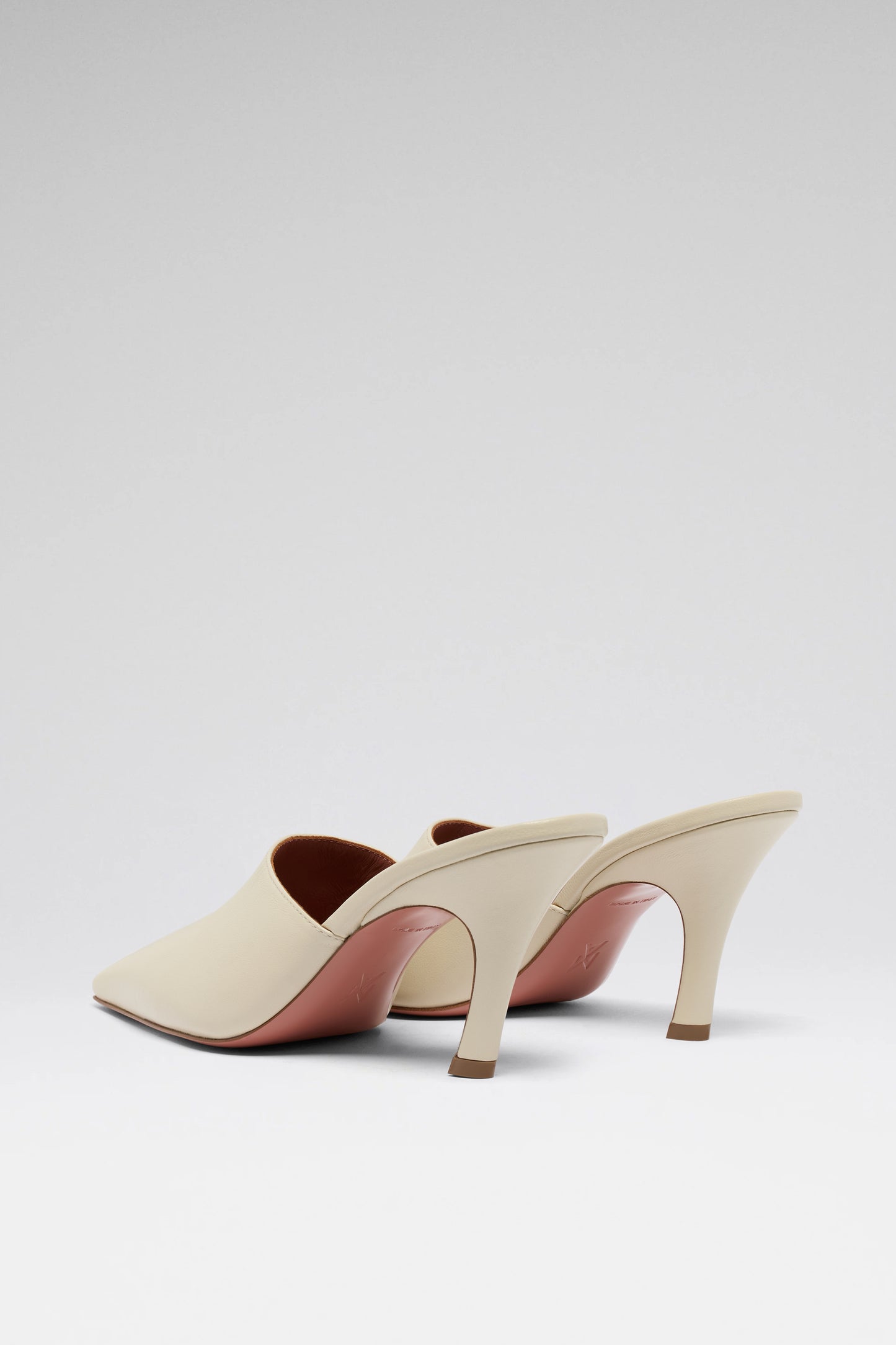 Jamie Mule 80 Almond Nappa