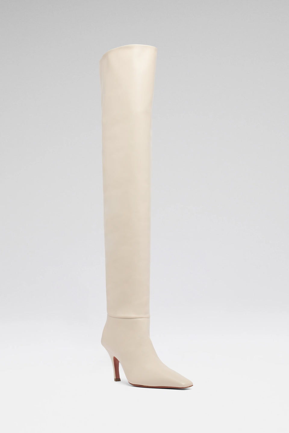 Jamie Thigh High 80 Almond Calf
