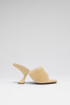 Taylor Fur Slipper 90 Beige Shearling
