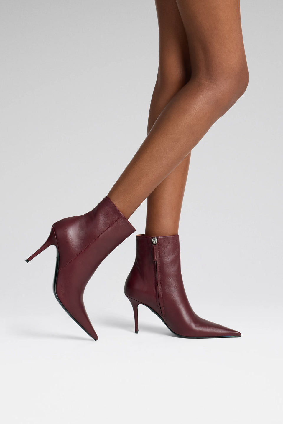 Barbara designer booties Amina Muaddi