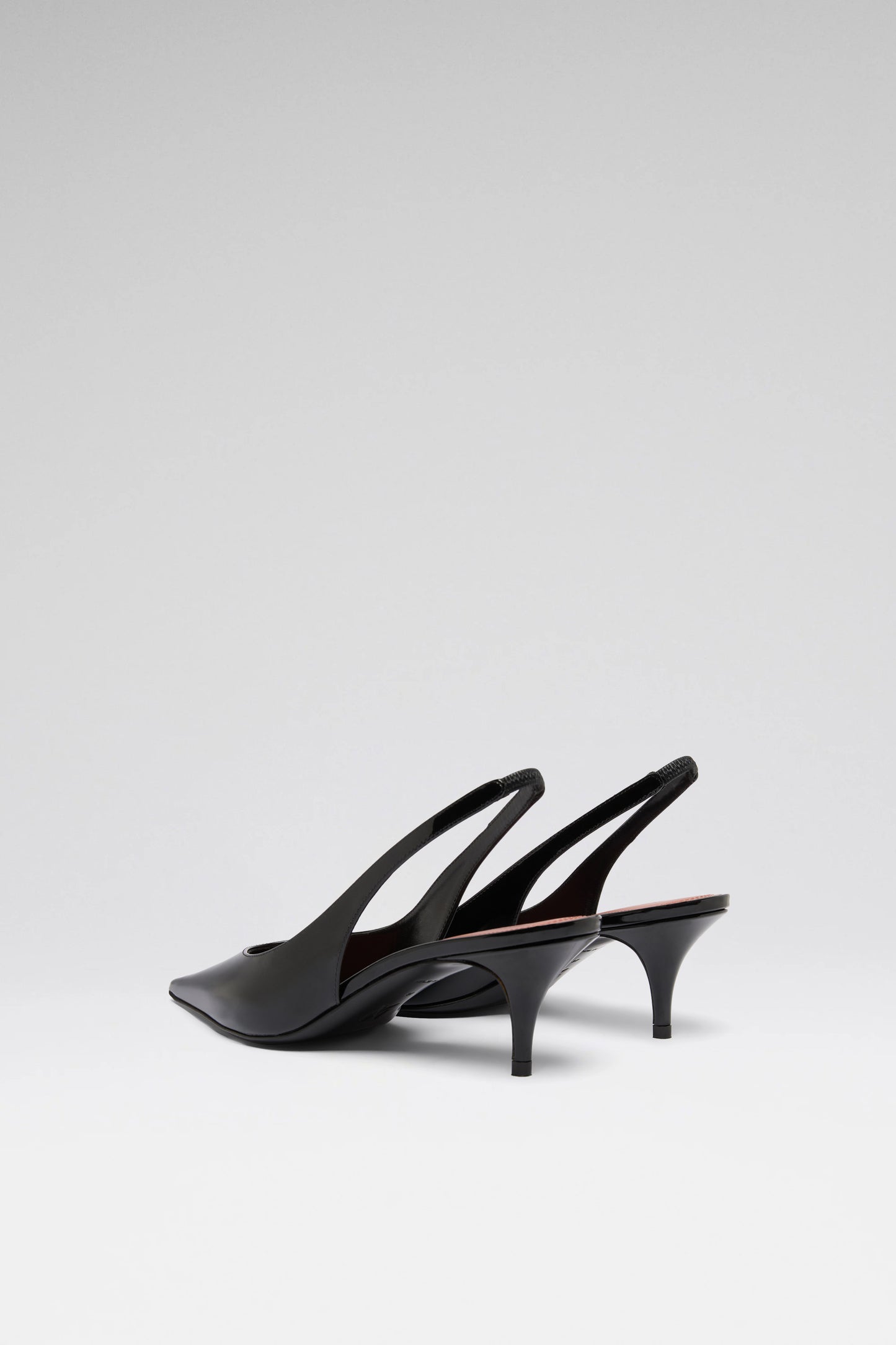 Anok 55 luxury patent slingbacks