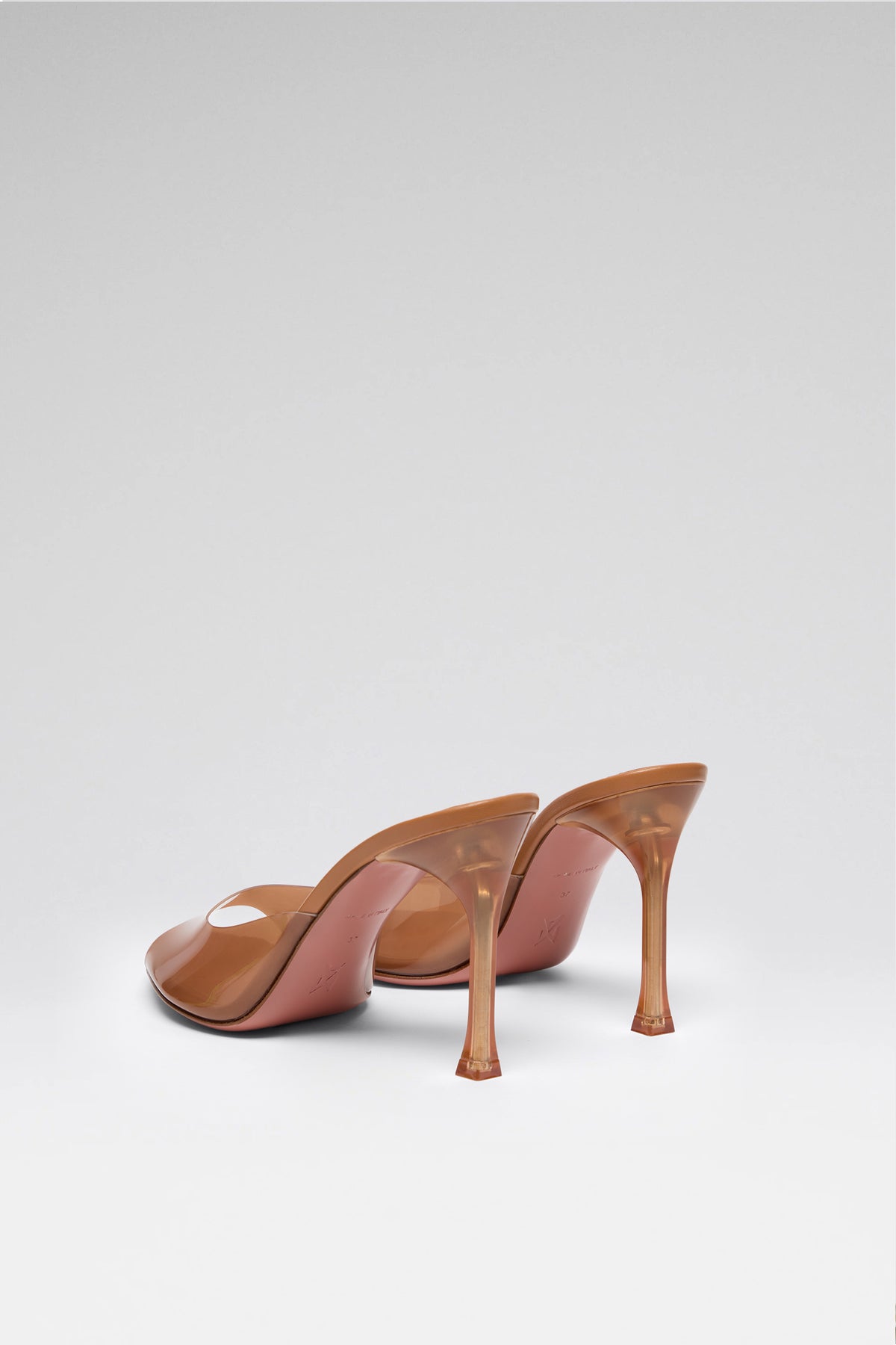 Alexa Glass Slipper 95 Latte Pvc