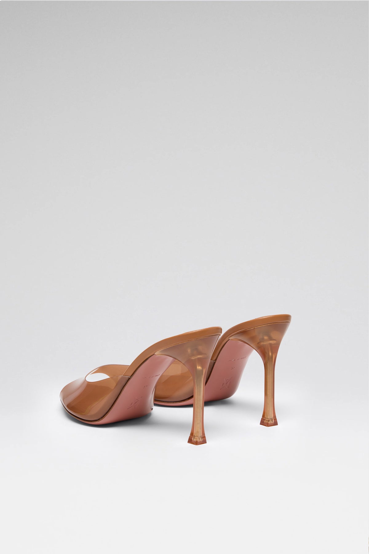 Alexa Glass Slipper 95 Latte Pvc