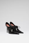 Kim Mule 105 Black Printed Croc