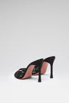 Alexa Lace Slipper 105 Black Leopard Lace