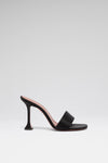 Andreea Slipper 95 Black Satin
