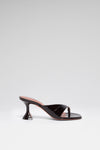 Shiona Slipper 70 Shiny Coffee Printed Croc