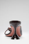 Shiona Slipper 70 Shiny Coffee Printed Croc