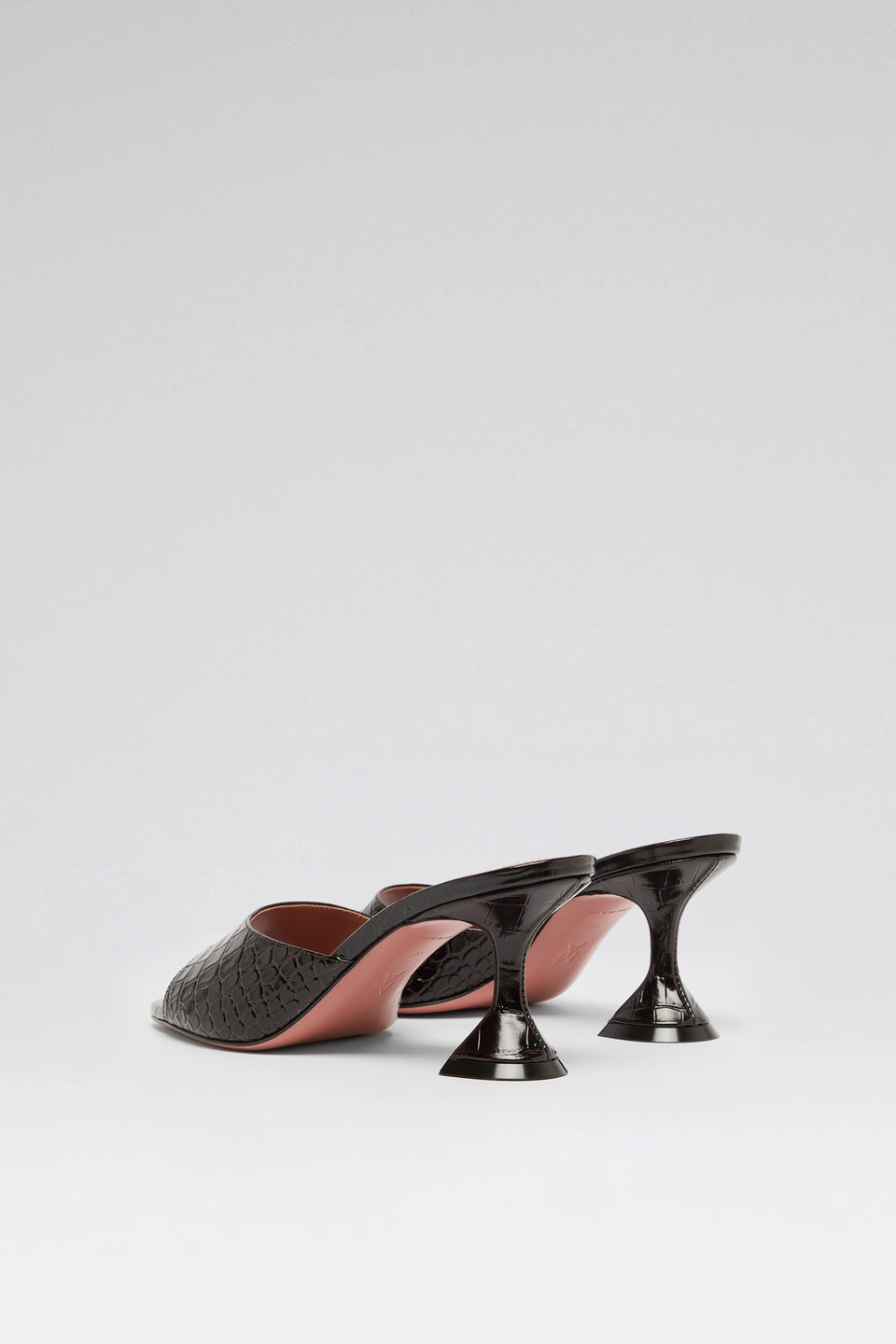 Lupita Slipper 70 Shiny Coffee Printed Croc