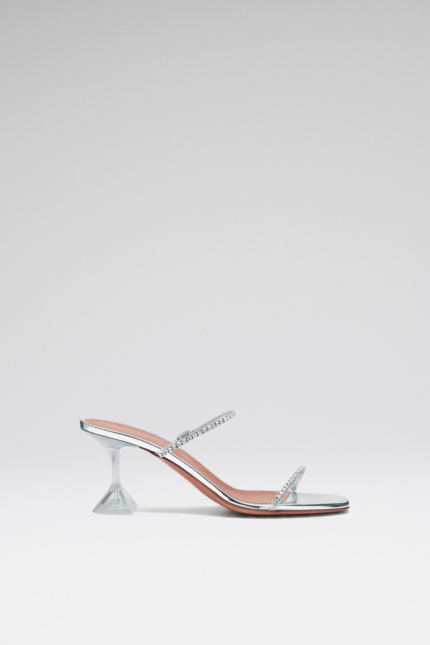Gilda Glass Slipper 70 Transparent Pvc