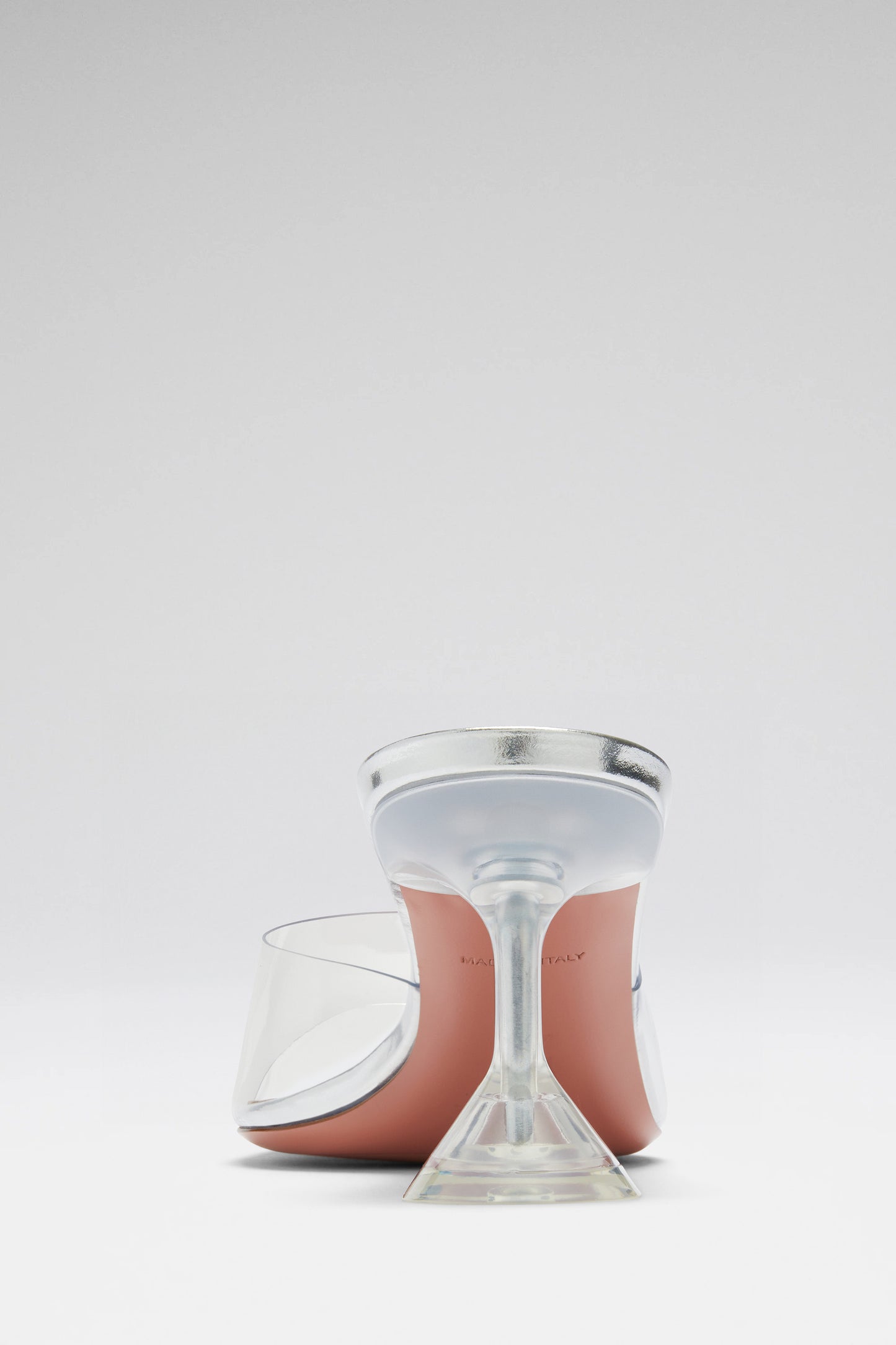 Lupita Glass Slipper 70 Transparent PVC