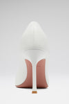 Camelia Pump 90 White Nappa