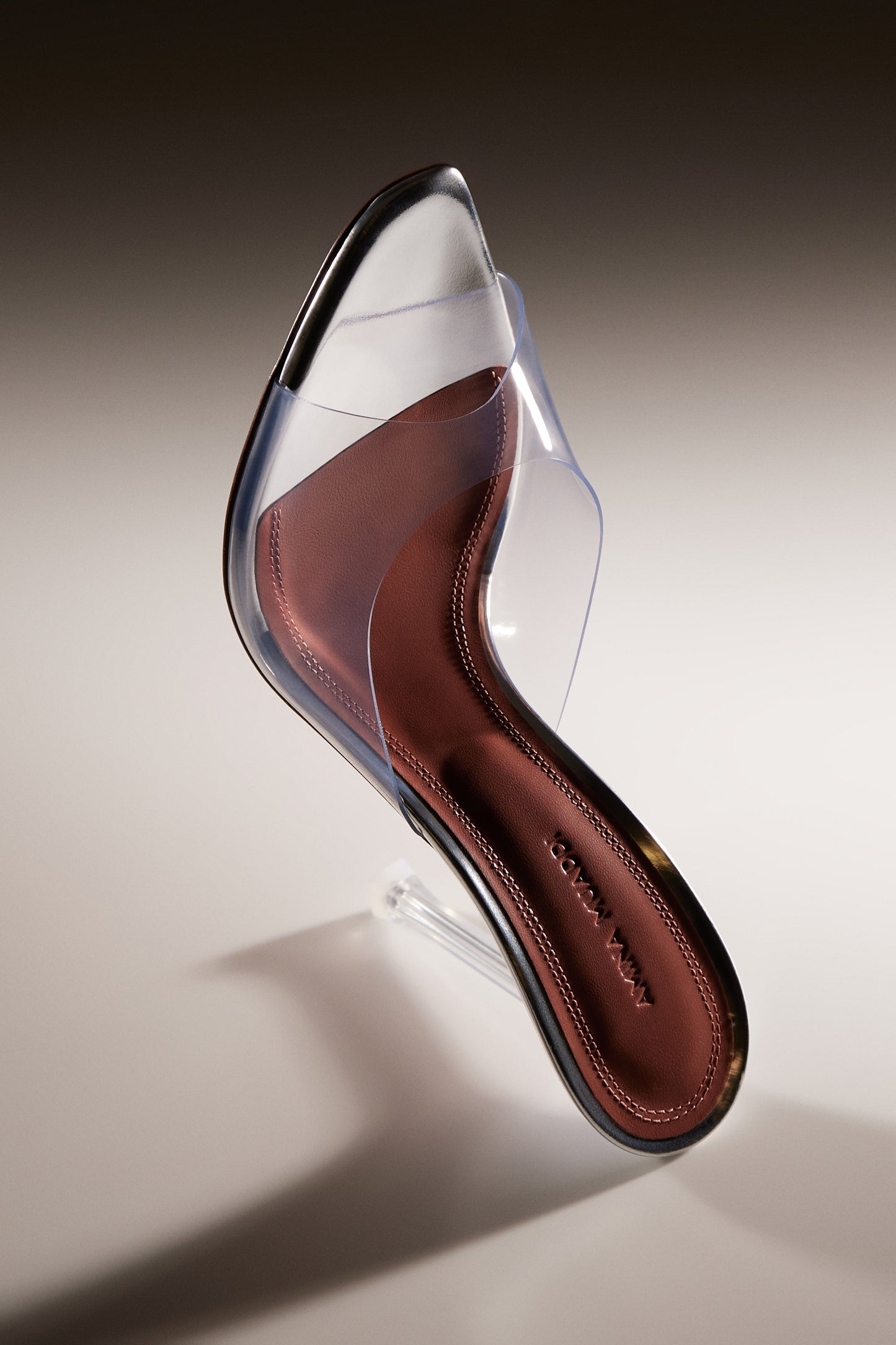 Alexa Glass Slipper 105 Transparent PVC
