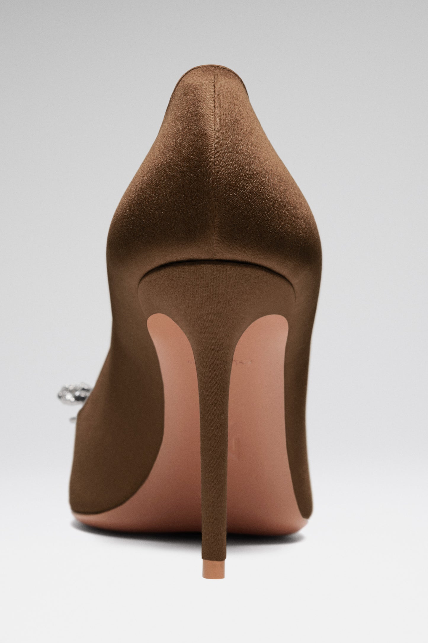 Rosie Pump Mocha Satin