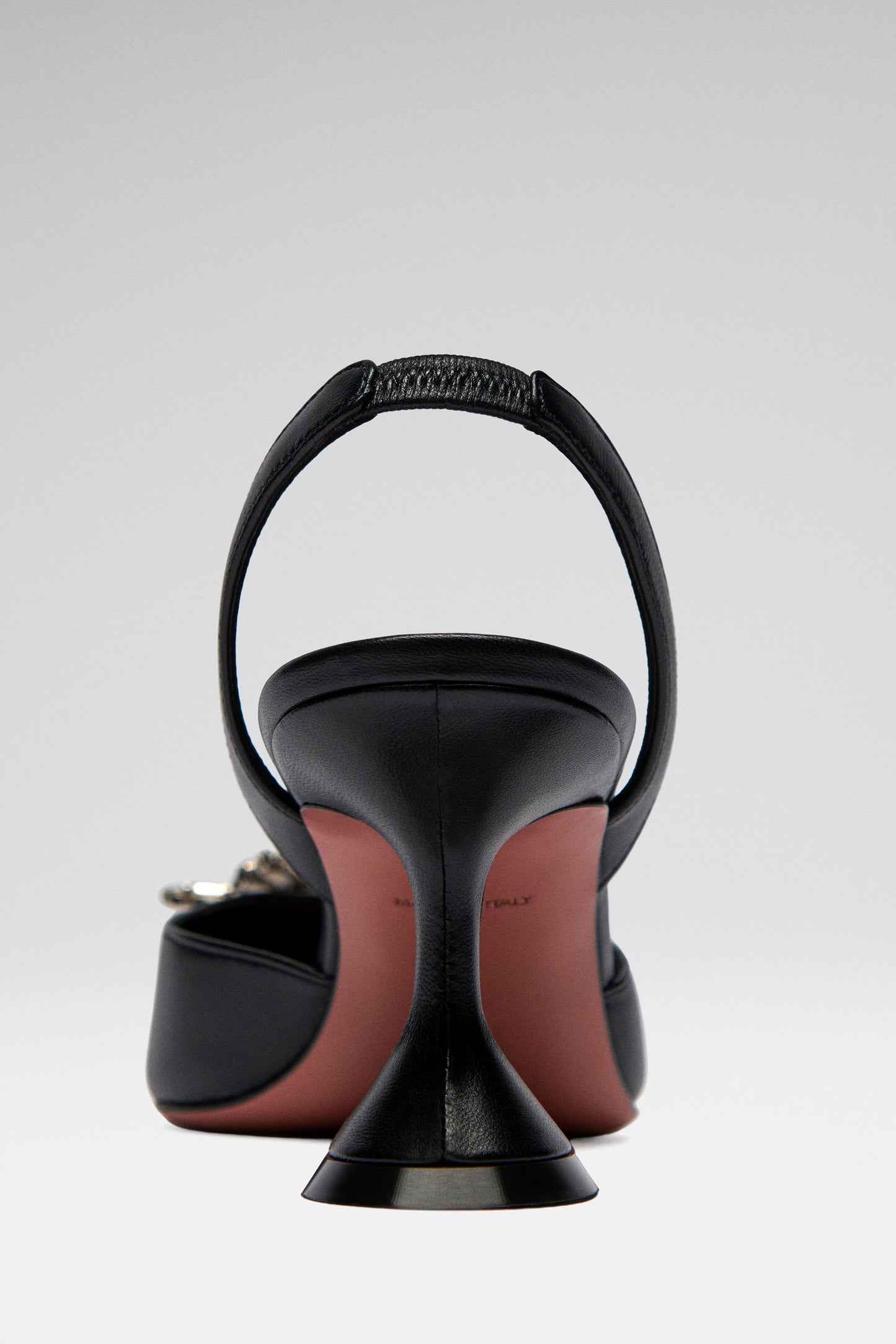 Begum Sling 70 Black Nappa