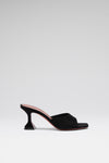 Lupita Slipper 70 Black Suede