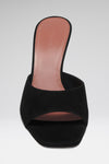 Lupita Slipper 70 Black Suede
