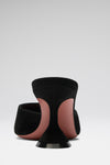 Lupita Slipper 70 Black Suede