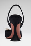 Rosie Sling Black Satin