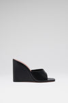 Lupita Wedge Black Nappa