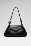 Gemini Shoulder Bag Black Nappa