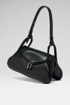 Gemini Shoulder Bag Black Nappa