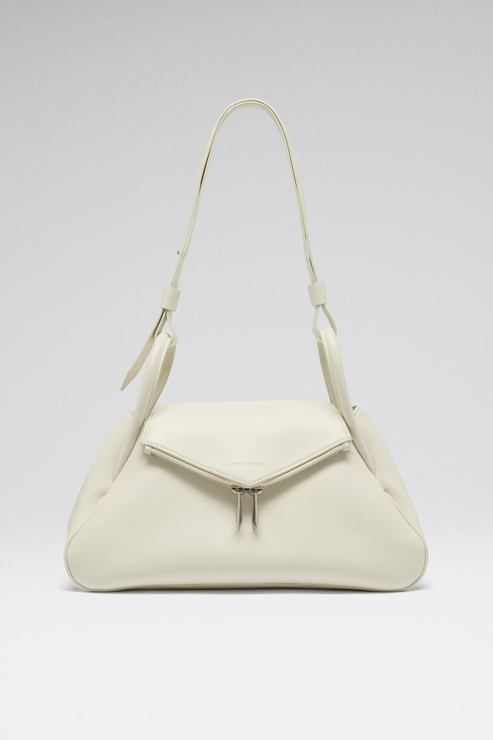 Gemini Shoulder Bag Almond Nappa