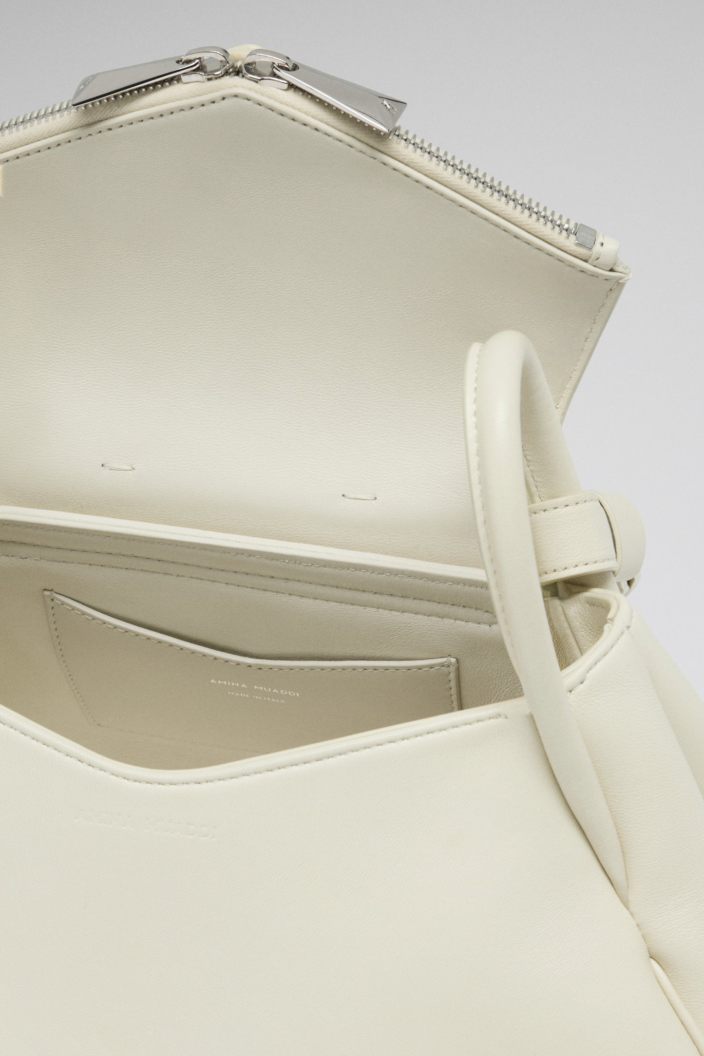 Gemini Shoulder Bag Almond Nappa