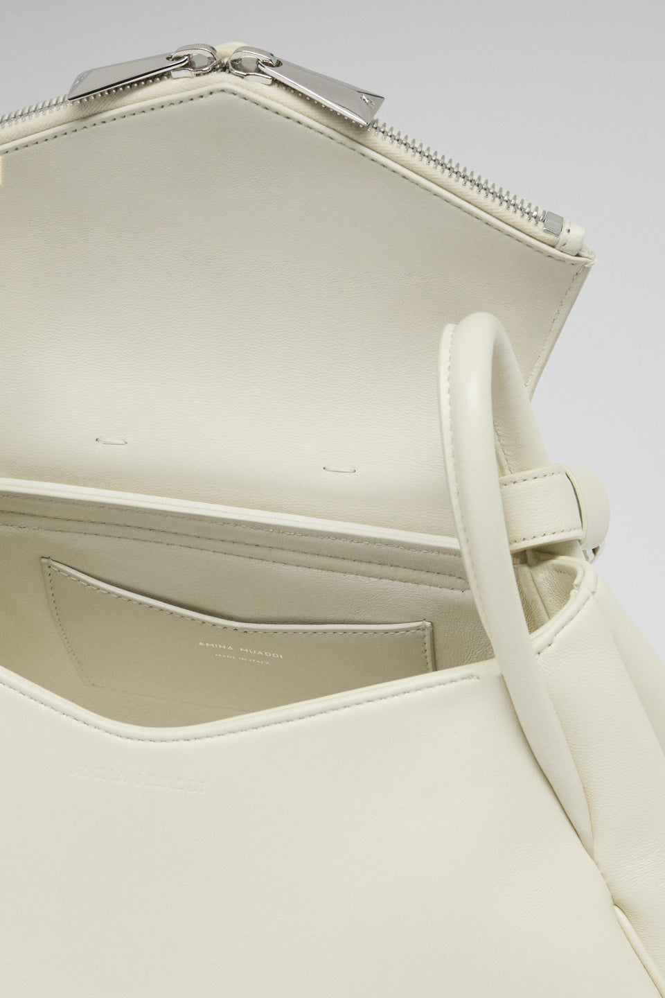 Gemini Shoulder Bag Almond Nappa